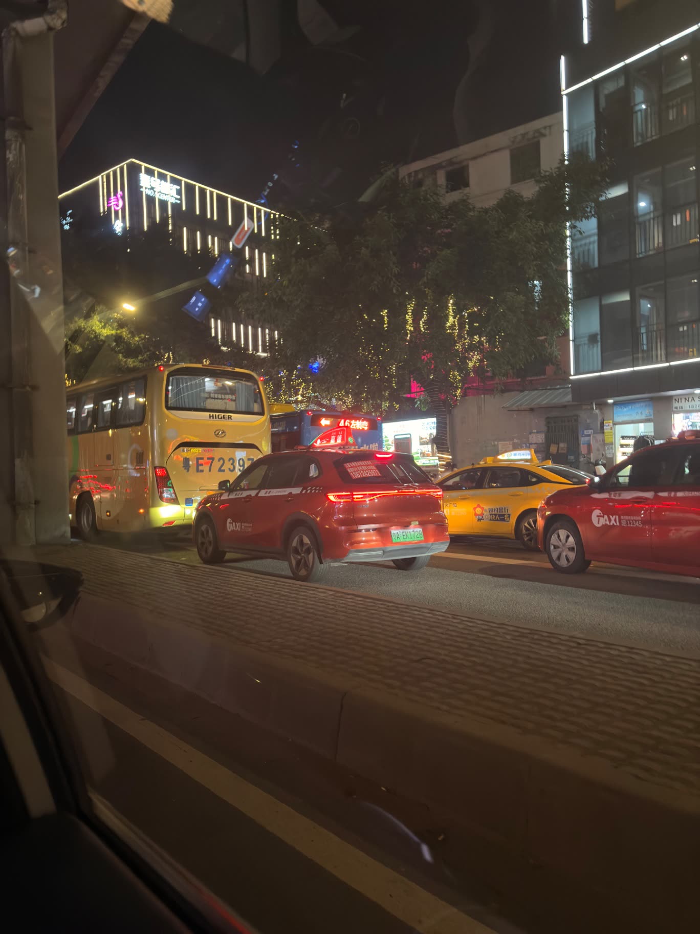 Guangzhou, déplacements de nuit