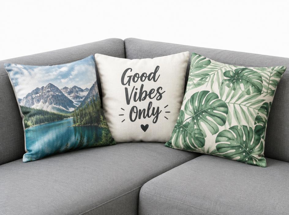 Coussins personnalisés