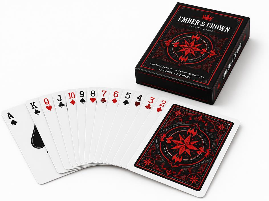 Cartes à jouer personnalisées